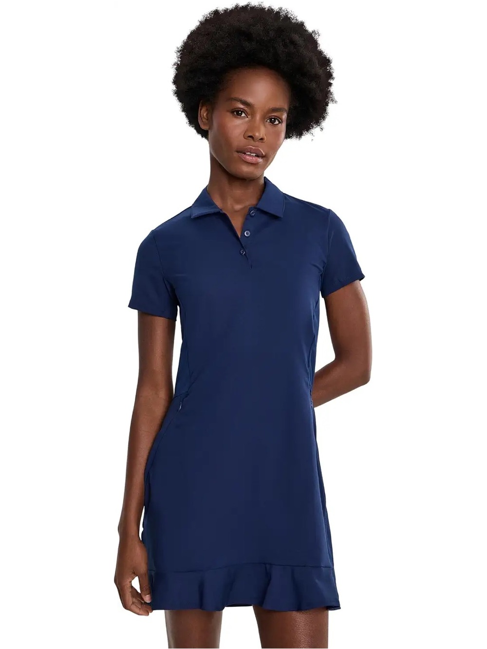 NWT Adidas Golf Ultimate365 Solid Golf Dress with shorts